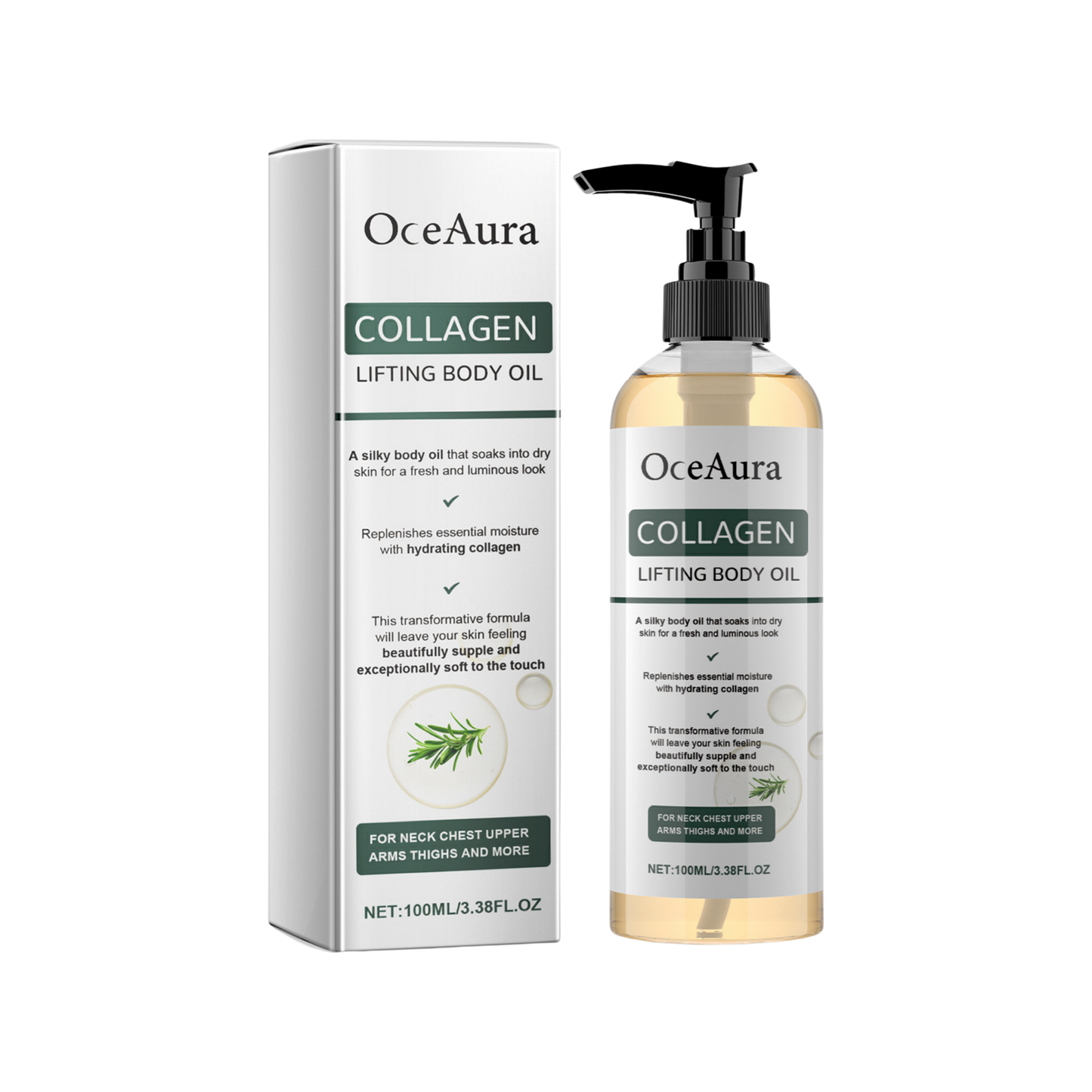 OceAura™ | Ujędrnia i liftinguje wiotką skórę aż w 98% w ciągu 1 tygodnia