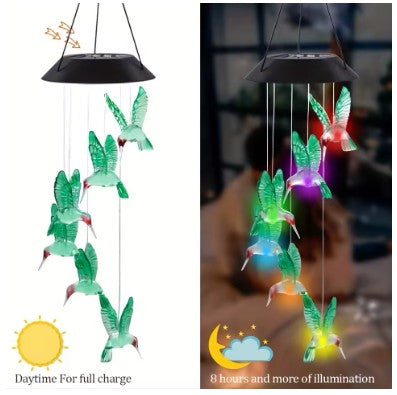 Lampy solarne LED meduzy wiszące – dekoracyjne RGB