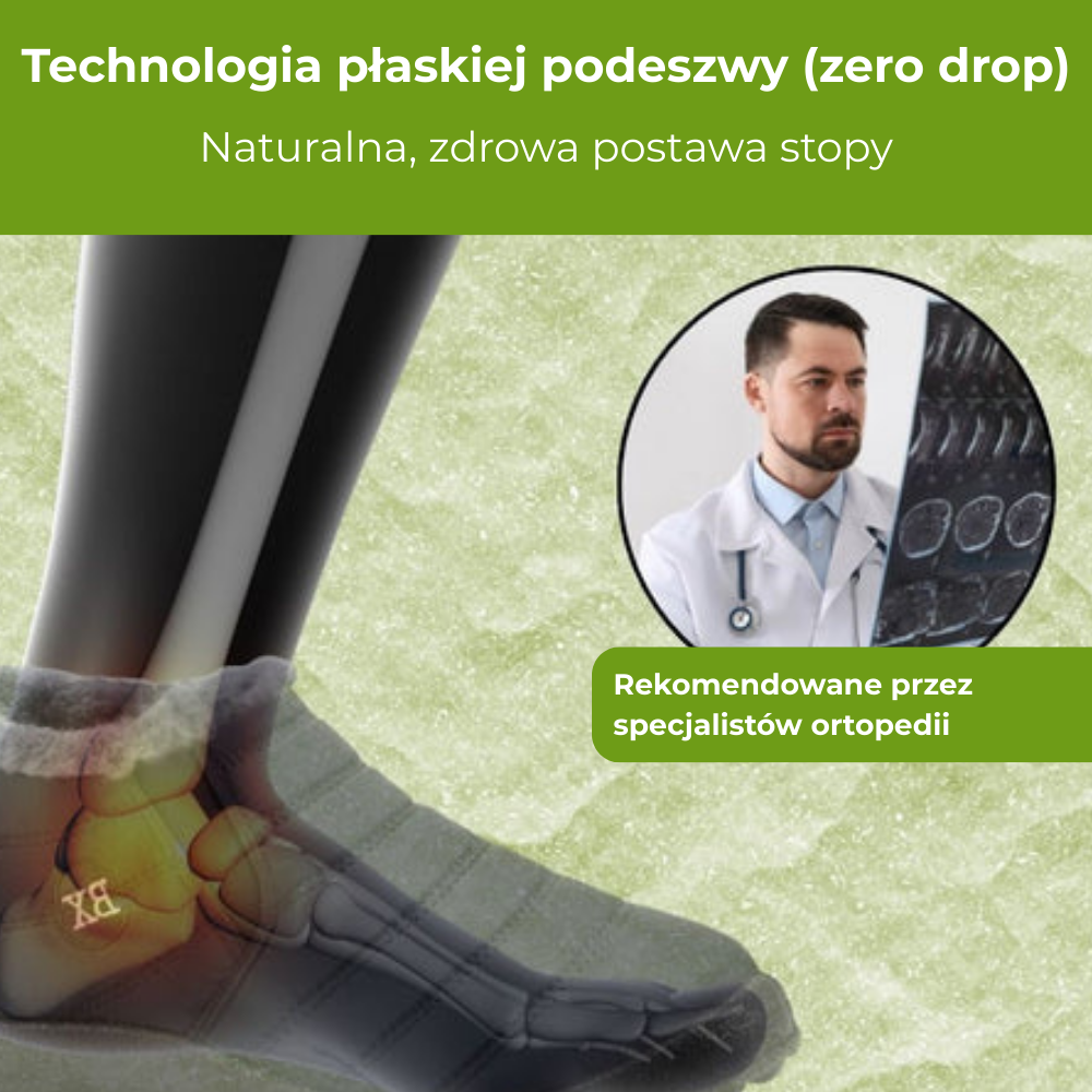 KomfortStóp™ – ergonomiczne i antypoślizgowe, komfortowe buty zimowe
