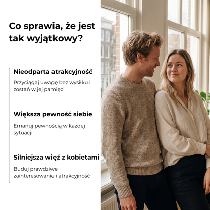 Perfumy feromonowe | Więcej kobiecej uwagi - Bez wymuszania czegokolwiek