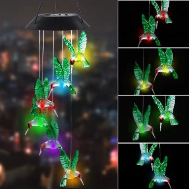 Lampy solarne LED meduzy wiszące – dekoracyjne RGB