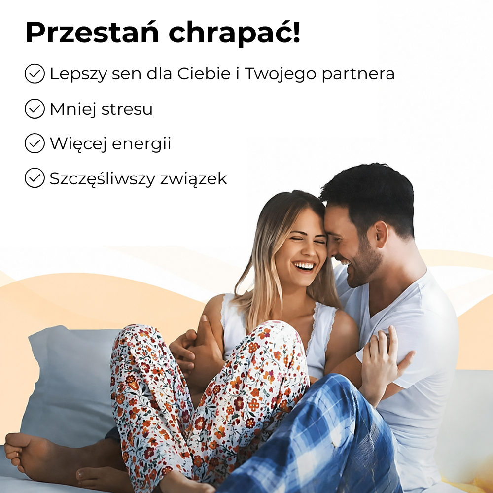 Stop Chrapaniu™ - Antychrapaniowa szyna na zęby | Natychmiast przestań chrapać i ciesz się lepszym snem już od pierwszej nocy
