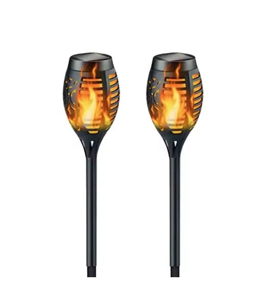 Lampy solarne LED ogrodowe płomień – dekoracyjne