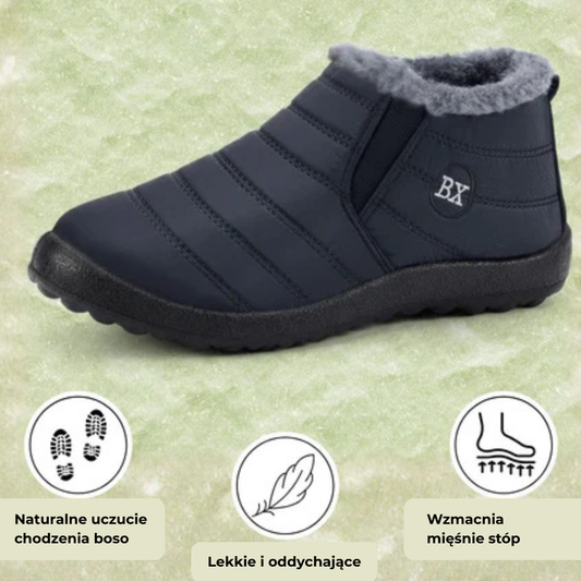 KomfortStóp™ – ergonomiczne i antypoślizgowe, komfortowe buty zimowe