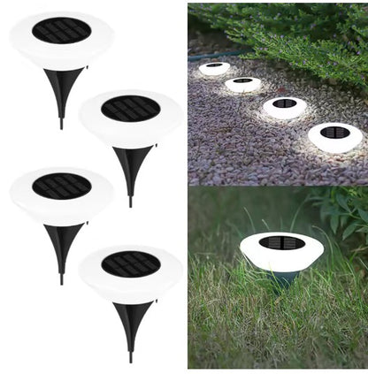 Lampy solarne LED gruntowe punktowe – oświetlenie ogrodowe