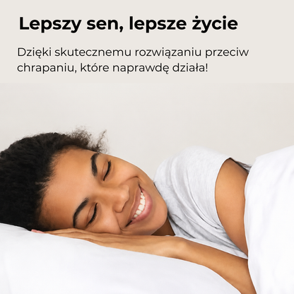 Stop Chrapaniu™ - Antychrapaniowa szyna na zęby | Natychmiast przestań chrapać i ciesz się lepszym snem już od pierwszej nocy
