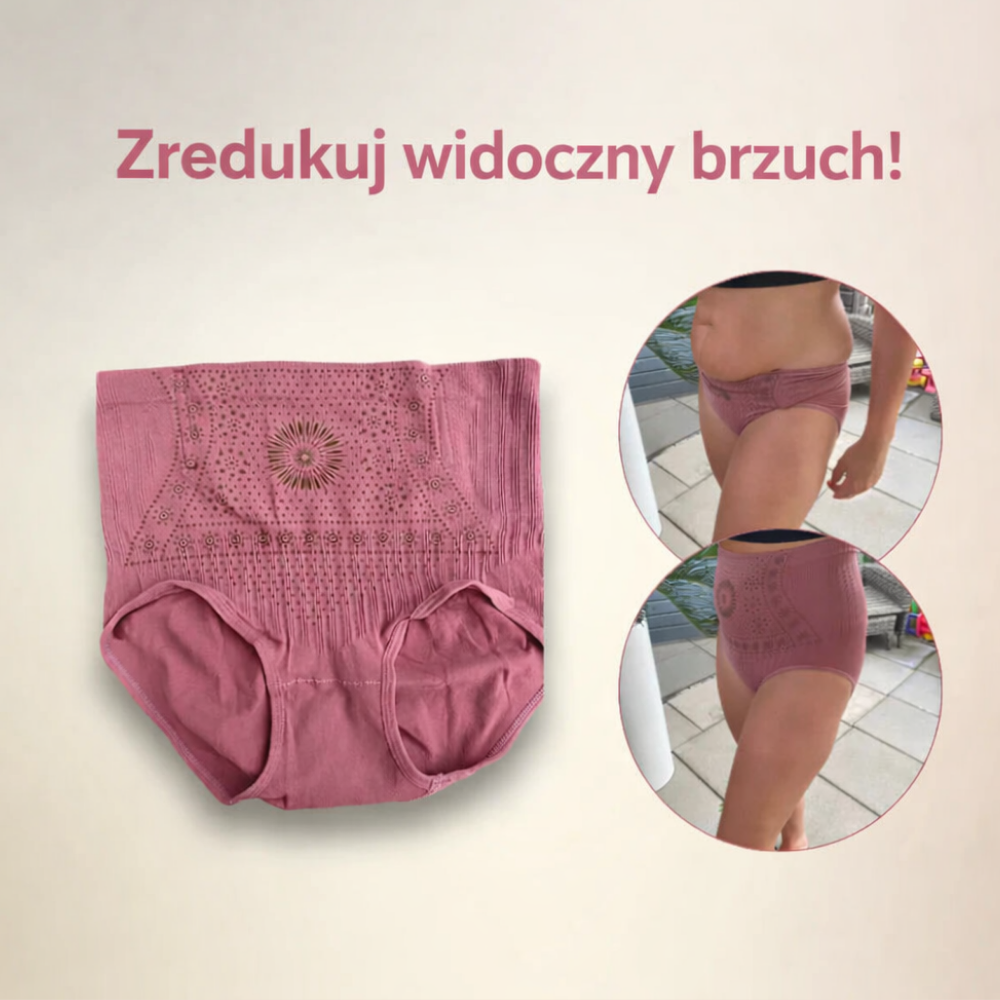Veloura™ Modelujące Majtki z Wysokim Stanem