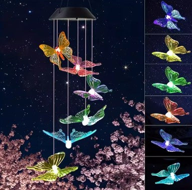 Lampy solarne LED meduzy wiszące – dekoracyjne RGB