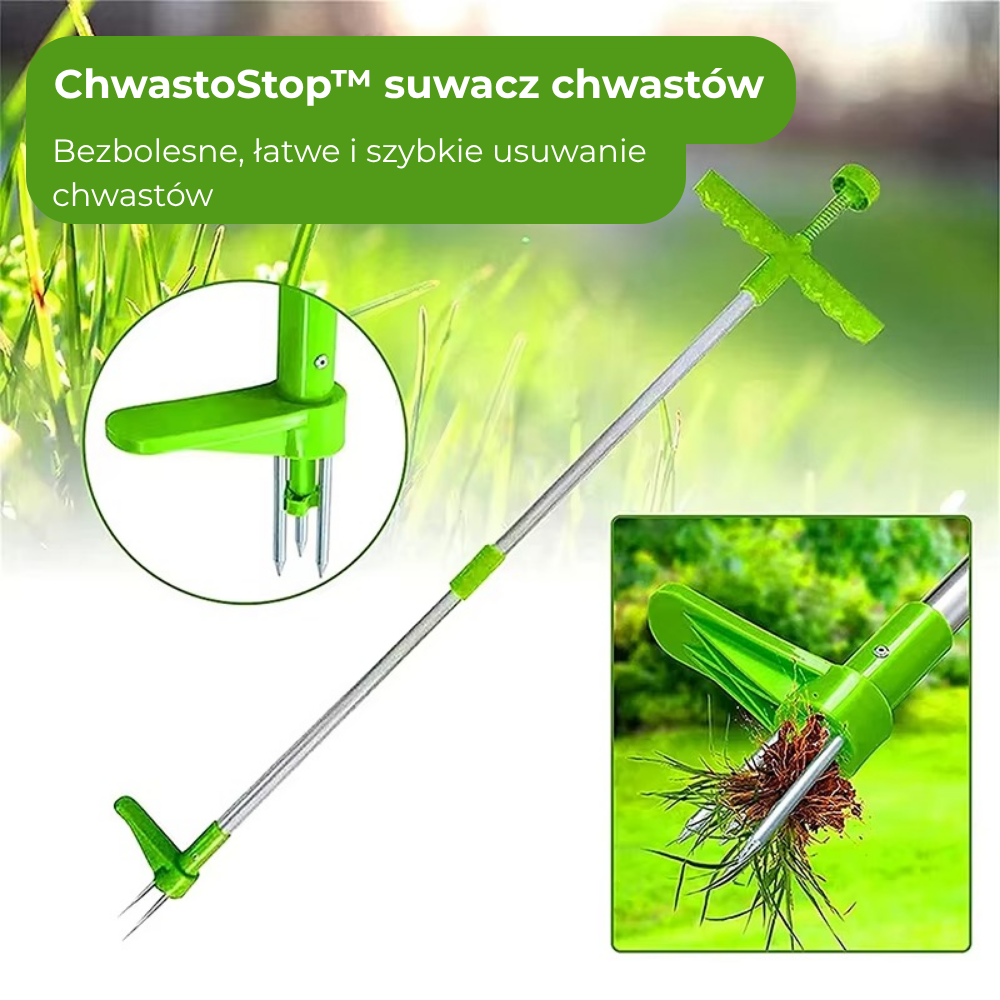 ChwastoStop™ — Usuń uporczywe chwasty bez schylania się i bólu pleców