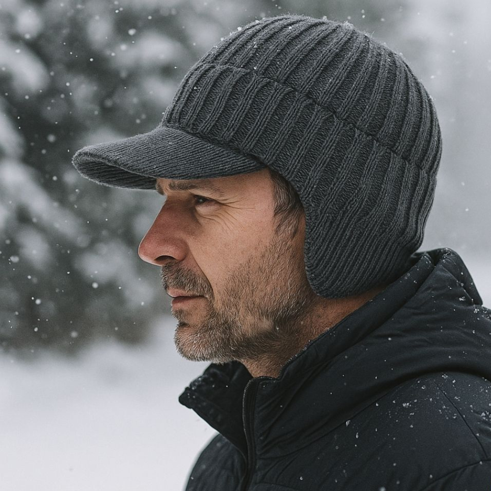 Fjordwarm™ – skandynawska czapka zimowa z ochroną uszu (unisex, jeden rozmiar pasuje na wszystkich)