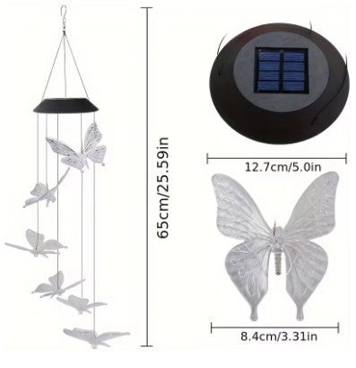 Lampy solarne LED meduzy wiszące – dekoracyjne RGB