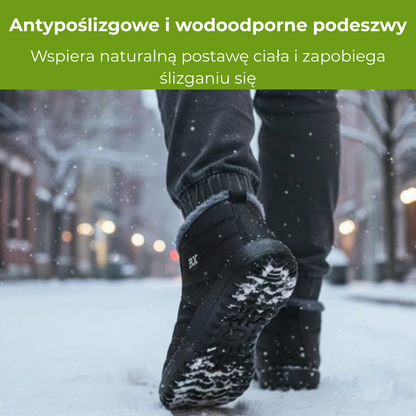 KomfortStóp™ – ergonomiczne i antypoślizgowe, komfortowe buty zimowe