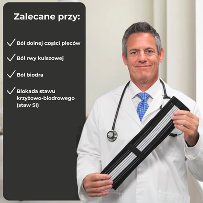 Ortopedyczny pas – Pozbądź się rwy kulszowej i bólu pleców w zaledwie 2 tygodnie