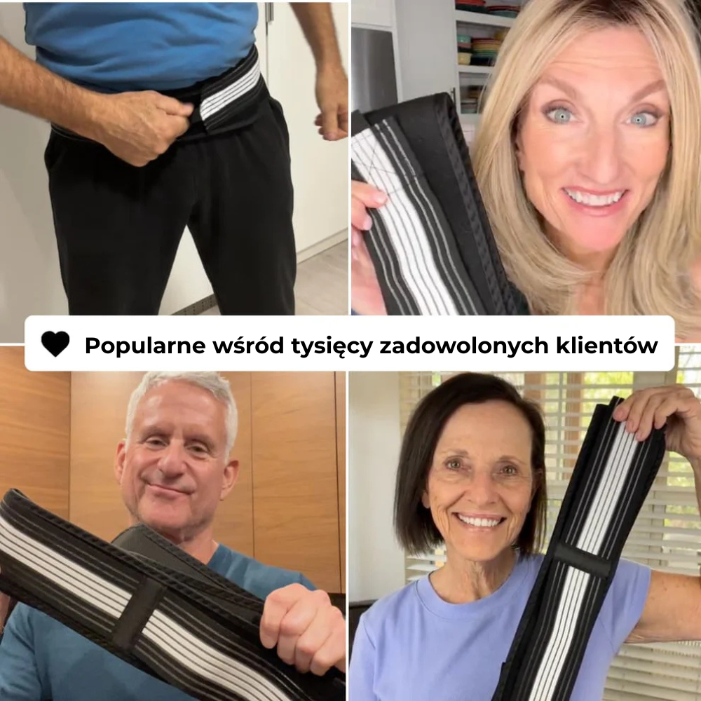 Ortopedyczny pas – Pozbądź się rwy kulszowej i bólu pleców w zaledwie 2 tygodnie