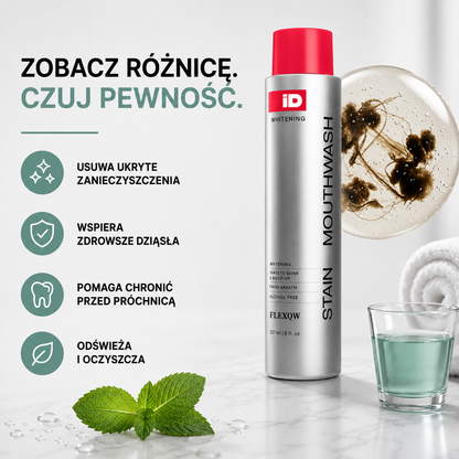 OralClear™ | Zobacz, Jak Ukryte Zanieczyszczenia Opuszczają Twoje Usta