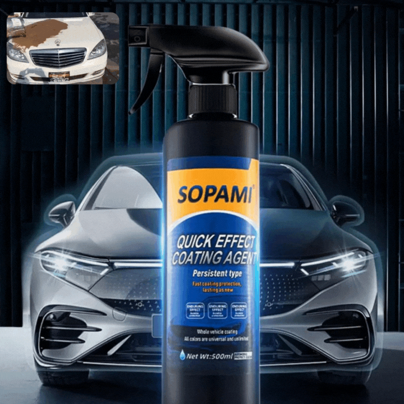 Sopami™ NanoShield Spray | Powłoka Krystaliczna, Wysoki Połysk i Ochrona Lakieru