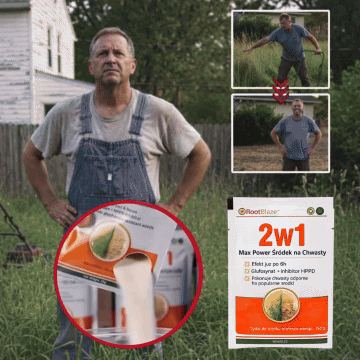 RootBlaze™ 2w1 Max Power – Skuteczny Pogromca Chwastów | Pierwsze efekty widoczne już po 6 godzinach!